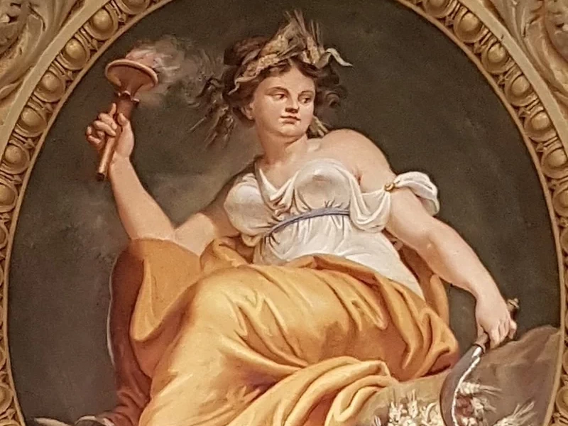 1778-Giuseppe Collignon - Allegoria dell'Estate - Sala di Prometeo, Palazzo Pitti, Firenze